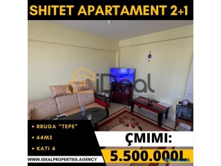 Shitet Apartament 2+1 në Rruga "Tepe", Shkodër!